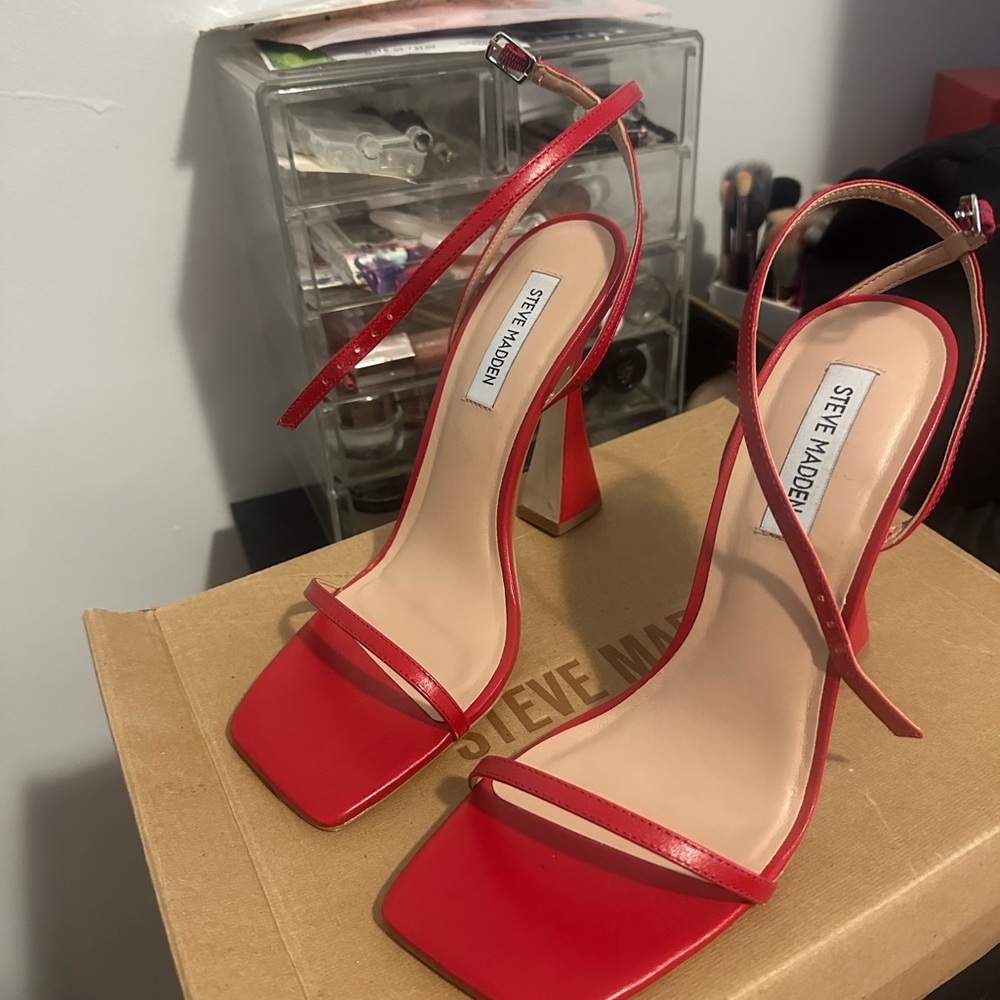Steve Madden Scarlet Strappy Heels